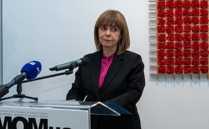 Η Κατερίνα Σακελλαροπούλου εγκαινίασε απόψε στο Μουσείο ΜοMus την έκθεση