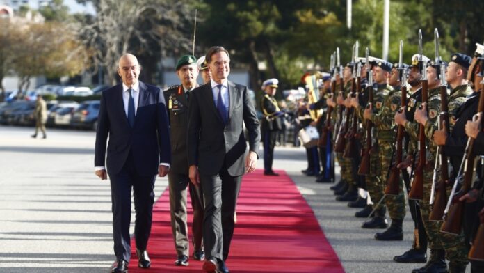 Στην Αθήνα ο γ.γ. του ΝΑΤΟ Μαρκ Ρούτε