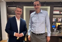 Με τον δήμαρχο Σαλαμίνας συναντήθηκε ο Γρηγόρης Δημητριάδης Με τον δήμαρχο Σαλαμίνας συναντήθηκε ο Γρηγόρης Δημητριάδης