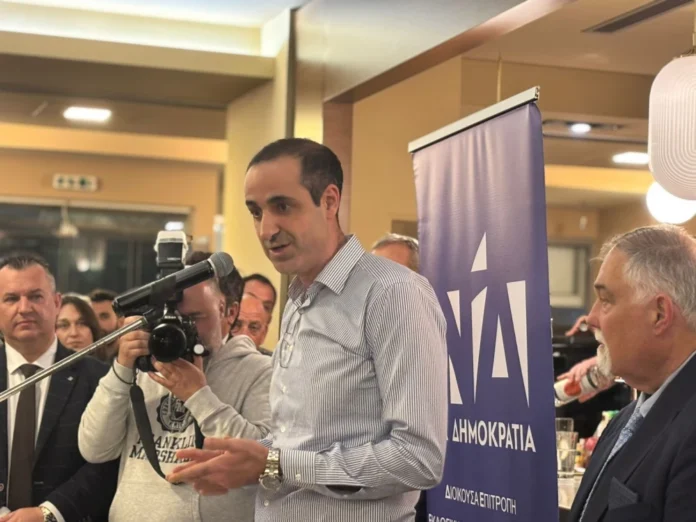 Γρηγόρης Δημητριάδης στην κοπή πίτας της ΔΕΕΠ Ηλείας