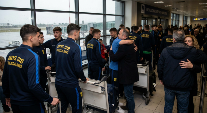 Άρης U18: Επιστροφή στη Θεσσαλονίκη μετά τον εγκλωβισμό στο Αμπού Ντάμπι