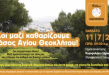 Εθελοντικός Καθαρισμός Δάσους Αγίου Θεοκλήτου Βριλησσίων: Κάλεσμα Συμμετοχής!