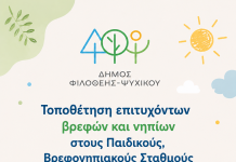 Φιλοθέη-Ψυχικό: Αναρτήθηκαν οι λίστες για παιδικούς και βρεφονηπιακούς σταθμούς