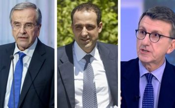 Ακόμη και ο Πορτοσάλτε… παραδέχθηκε…πόσο λείπει ο Δημητριάδης από το Μαξίμου Πορτοσάλτε: «Αν υπήρχε πρόσωπο με το οποίο θα μπορούσε να μιλήσει ο Σαμαράς από τη ΝΔ, έως τώρα δεν υπάρχει. Λείπει ο Γρηγόρης Δημητριάδης, ο οποίος ήταν αυτός που είχε αναλάβει αυτά τα πράγματα».