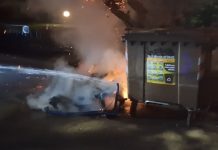 Πυρκαγιά σε κάδο Βριλησσίων: Άμεση επέμβαση Πολιτικής Προστασίας
