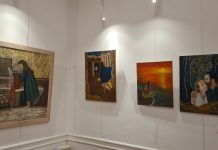 Εγκαίνια έκθεσης ζωγραφικής και αγιογραφίας της Δήμητρας Φωτίκα-Ξαξήρα στο Μαρούσι