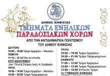 Μαθήματα Παραδοσιακών Χορών στην Κηφισιά: Ξεκινούν για όλες τις ηλικίες!